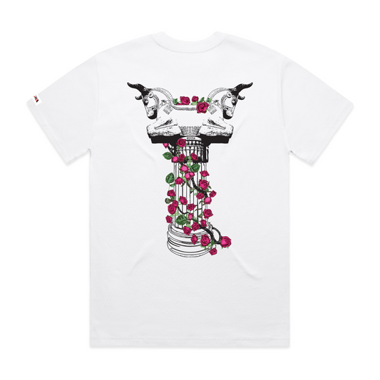 Blooming on Persepolis T-shirts