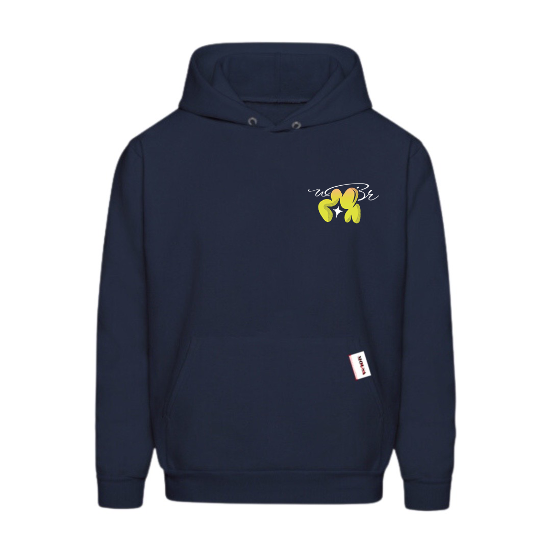 Neon Bubble Graffiti Hoodie