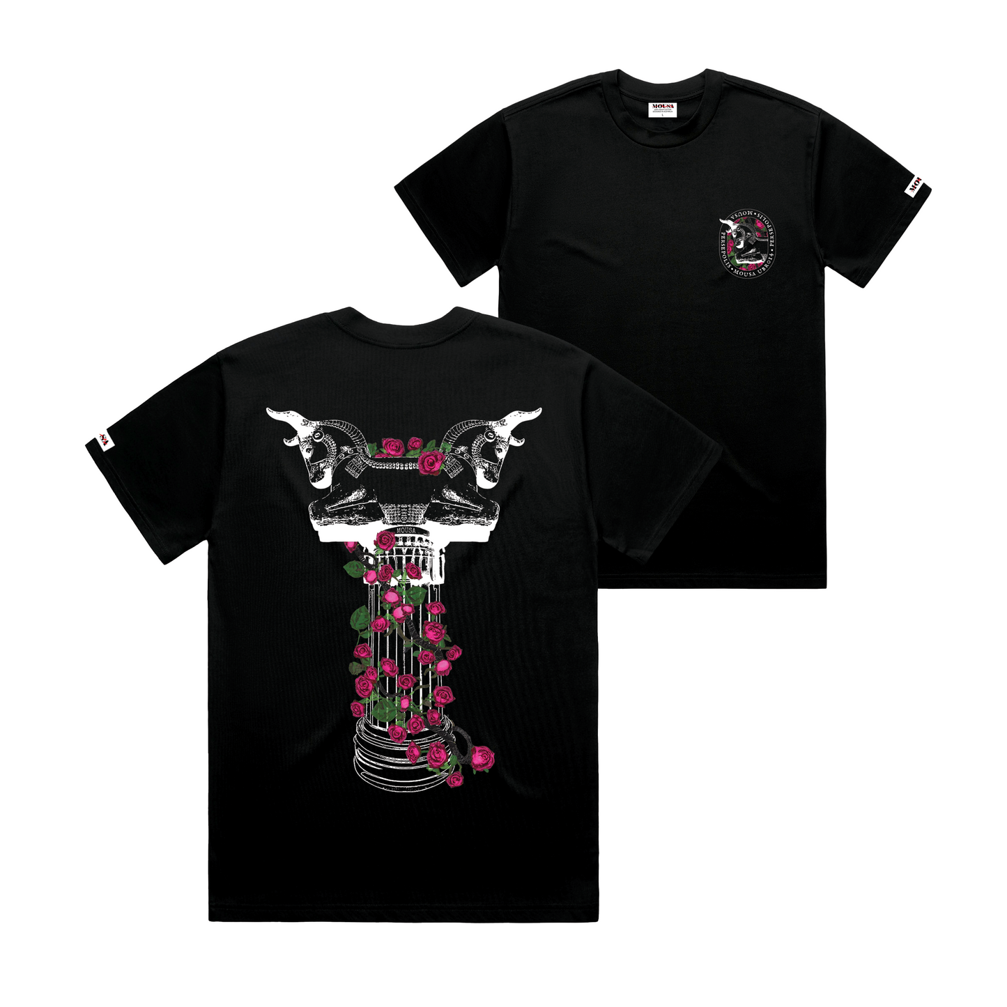 Blooming on Persepolis T-shirts