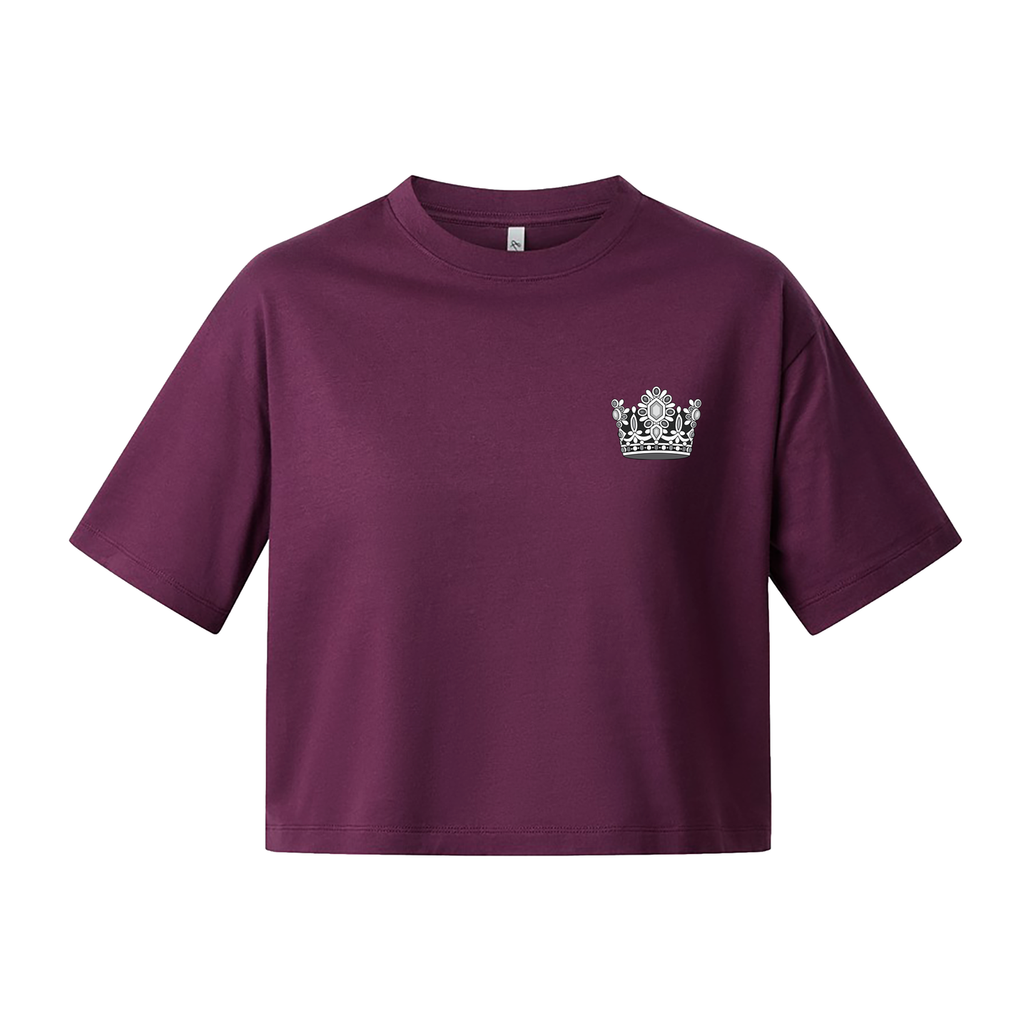 Farah's Crown Woman boxy crop tee