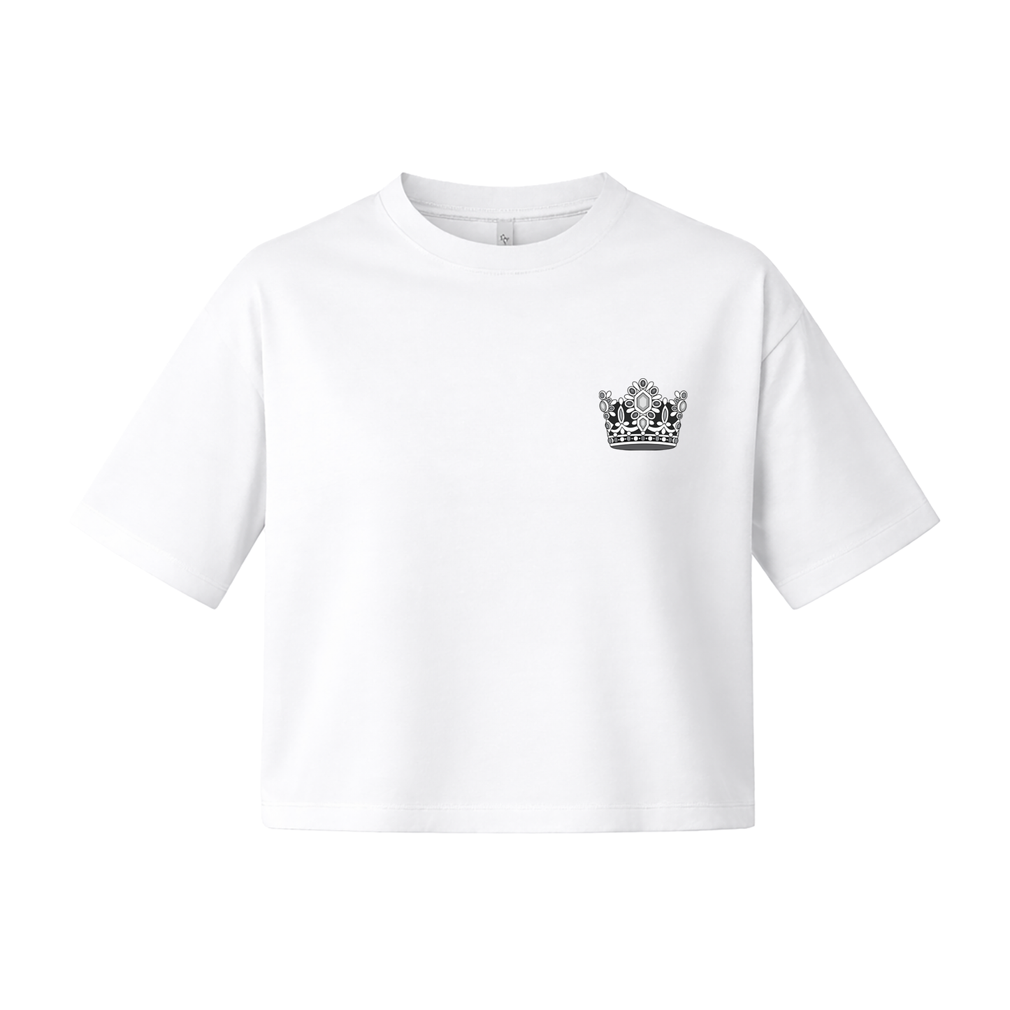 Farah's Crown Woman boxy crop tee