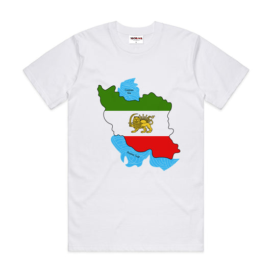 Iran Map T-shirts
